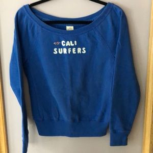 Hollister Blue Sweatshirt